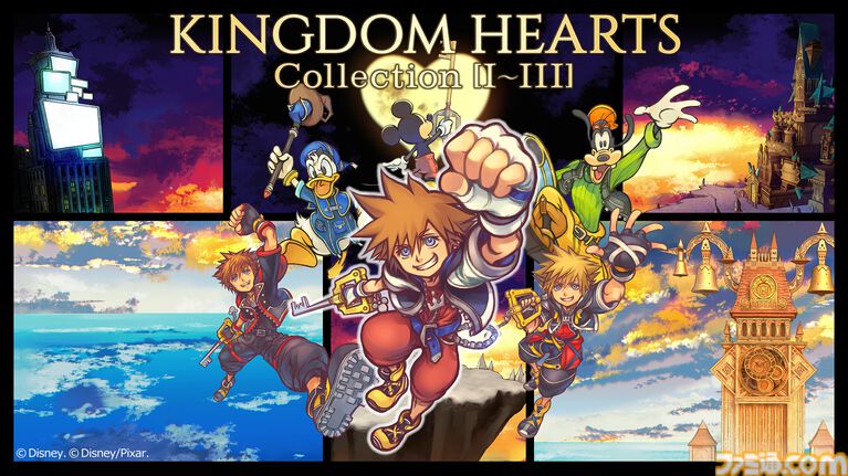『キングダム ハーツ コレクション I~III』本日(10/8)発売。シリーズを構成する主要タイトルをまるっと収録したお得なセット