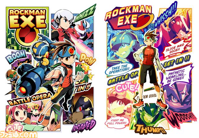 『ロックマンエグゼ』ロックマンや熱斗くんがアメコミ風にスタイルチェンジ。カプコンストアでオリジナルグッズが発売。店頭では6月29日から