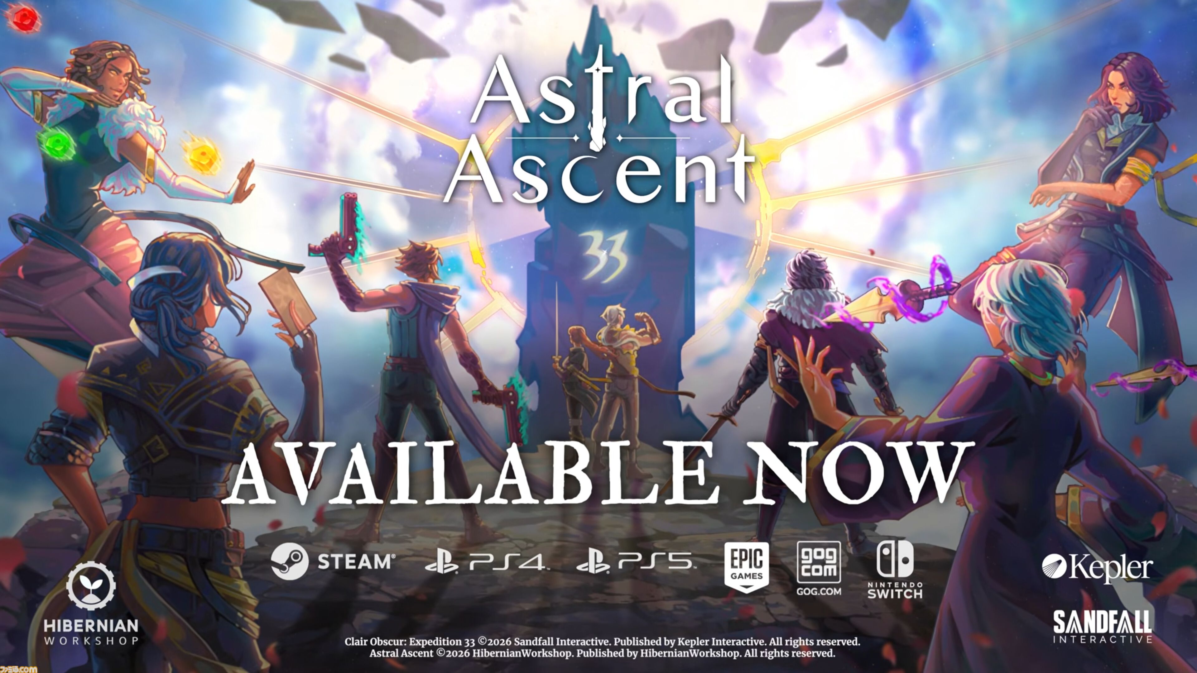 2DローグライトACT『アストラル アセント』が『Clair Obscur: Expedition 33』とのコラボアップデートを配信【The Triple-i Initiative 10月】
