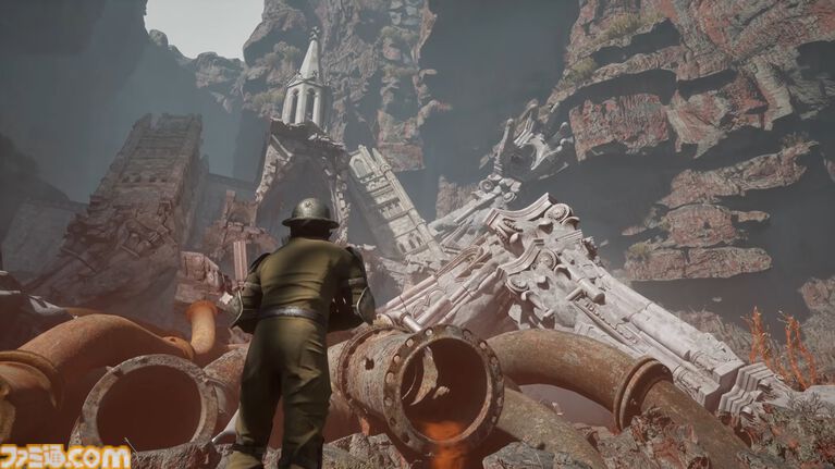 脚の生えた棺桶のような犬(?)とも共闘する三人称視点シューター『Canyons』が発表。2027年11月発売予定【The Triple-i Initiative 10月】