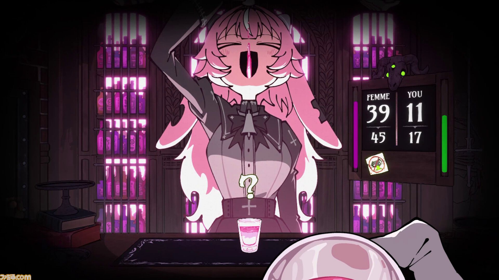 【愛重め】お酒の悪魔との泥酔ロシアンルーレット『PUKEY GODDESS SHOT TRICK』12月8日に発売決定。酔えば酔うほどルールを無視した行動で勝負できる【The Triple-i Initiative 10月】