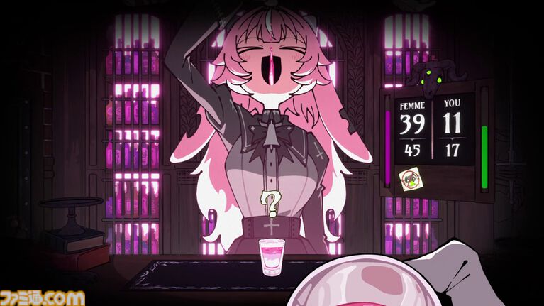 【愛重め】お酒の悪魔との泥酔ロシアンルーレット『PUKEY GODDESS SHOT TRICK』12月8日に発売決定。酔えば酔うほどルールを無視した行動で勝負できる【The Triple-i Initiative 10月】