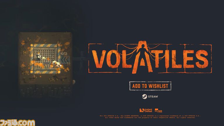 見下ろし型ローグライトアクション『Volatiles』が発表。足場を拡張し戦場を広げながら悪夢のような世界を戦い抜く【The Triple-i Initiative 10月】