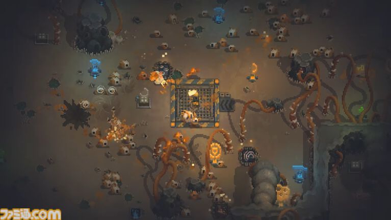 見下ろし型ローグライトアクション『Volatiles』が発表。足場を拡張し戦場を広げながら悪夢のような世界を戦い抜く【The Triple-i Initiative 10月】