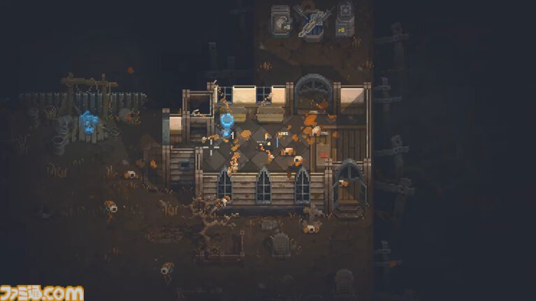 見下ろし型ローグライトアクション『Volatiles』が発表。足場を拡張し戦場を広げながら悪夢のような世界を戦い抜く【The Triple-i Initiative 10月】