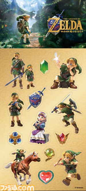 『ゼルダの伝説 時のオカリナ』購入特典まとめ。Amazonはアクリルコースター、楽天ブックスは木製ジオラマ、セブンネットはアクリルスマホスタンドなど