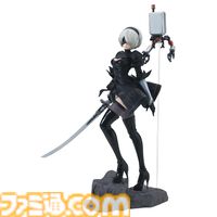 『ニーア オートマタ Ver1.1a』ゴーグル装着と素顔の2種の表情が楽しめる2Bのアートスケールフィギュアが登場。一番くじが本日（6/29）発売