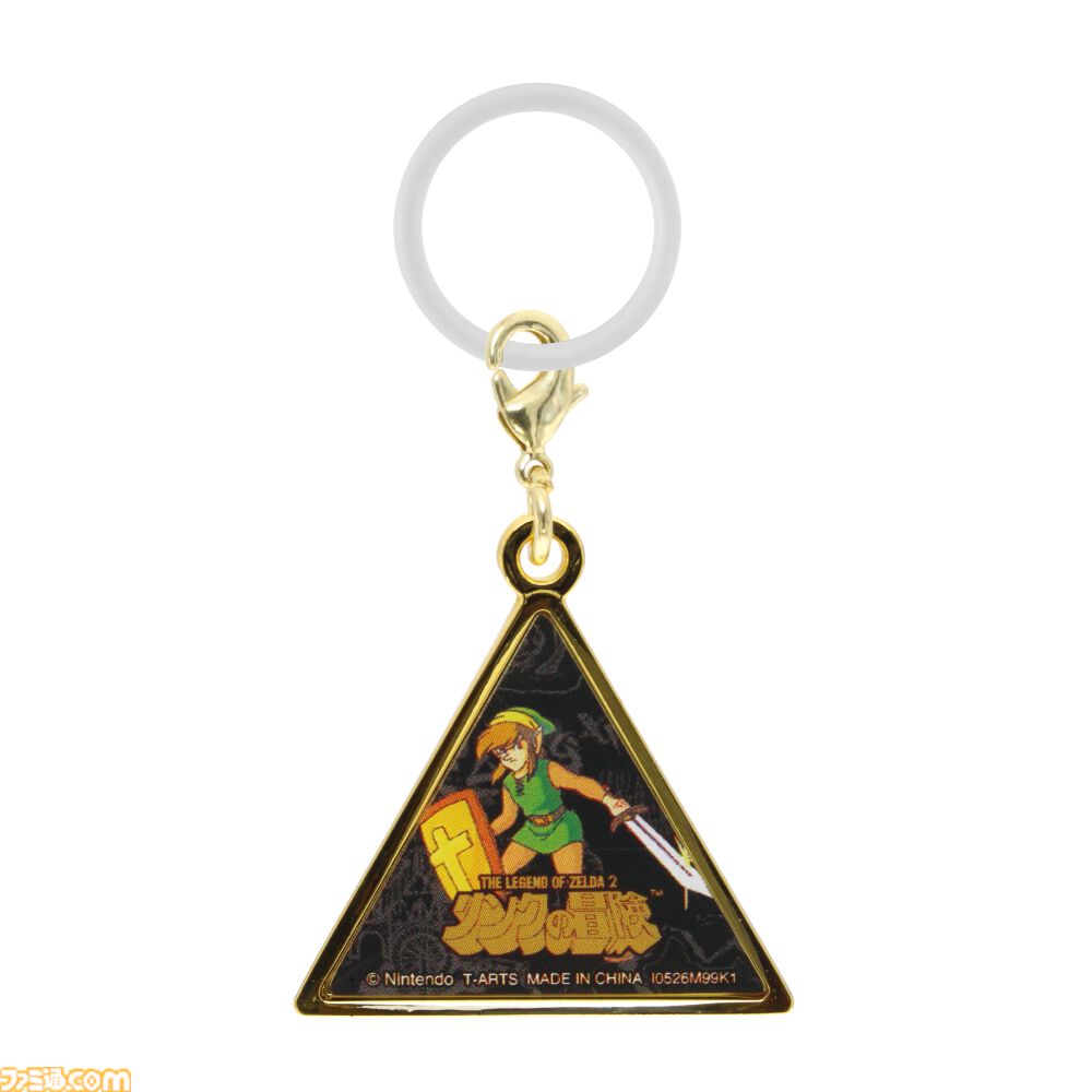 『ゼルダの伝説』トライフォースを模した重量感のあるメタルチャームが10月にガチャで登場。『時のオカリナ』『ブレワイ』などがラインアップ