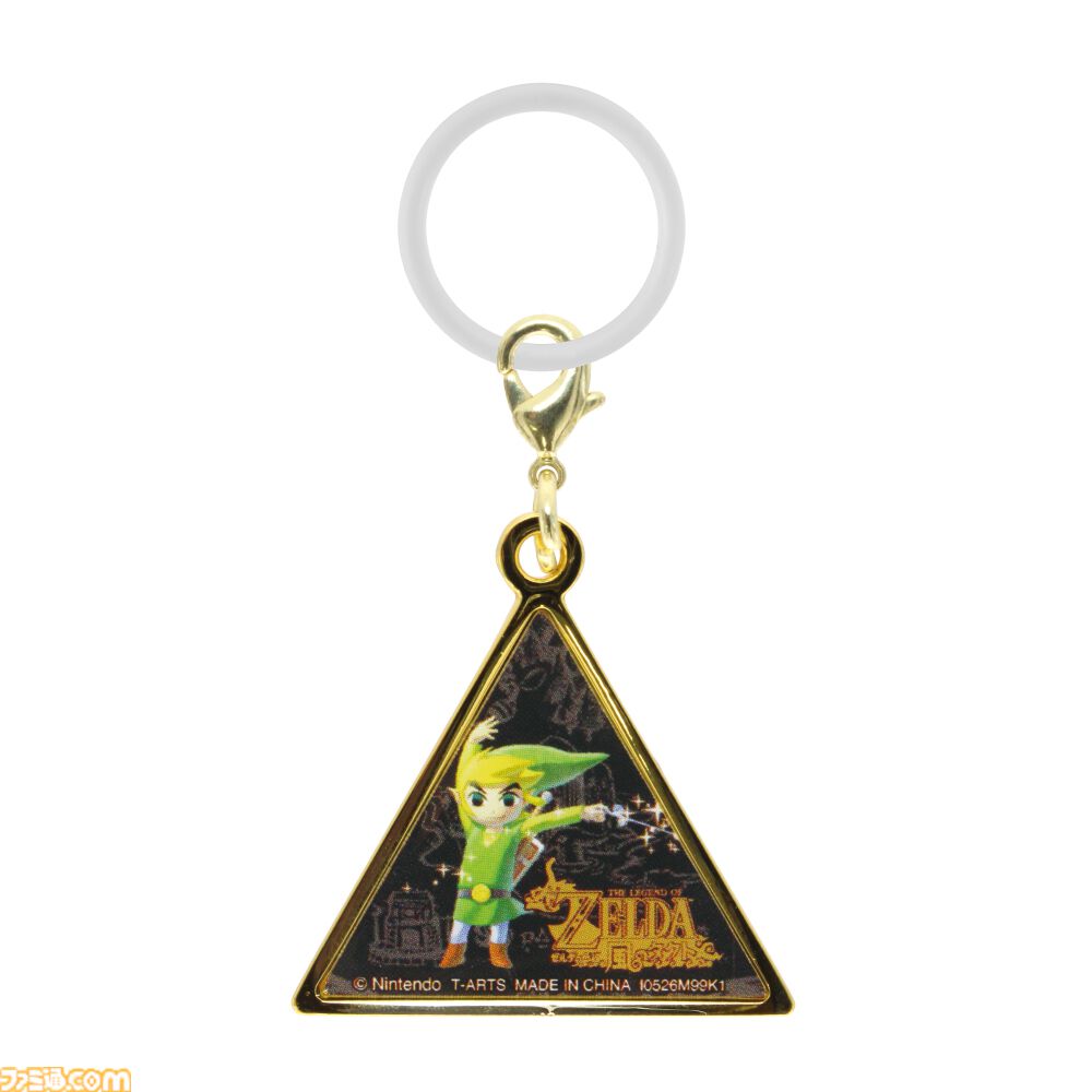 『ゼルダの伝説』トライフォースを模した重量感のあるメタルチャームが10月にガチャで登場。『時のオカリナ』『ブレワイ』などがラインアップ