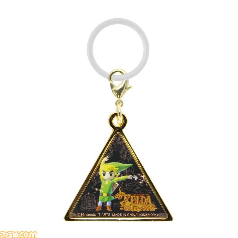 『ゼルダの伝説』トライフォースを模した重量感のあるメタルチャームが10月にガチャで登場。『時のオカリナ』『ブレワイ』などがラインアップ