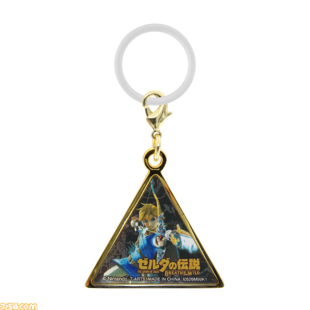 『ゼルダの伝説』トライフォースを模した重量感のあるメタルチャームが10月にガチャで登場。『時のオカリナ』『ブレワイ』などがラインアップ
