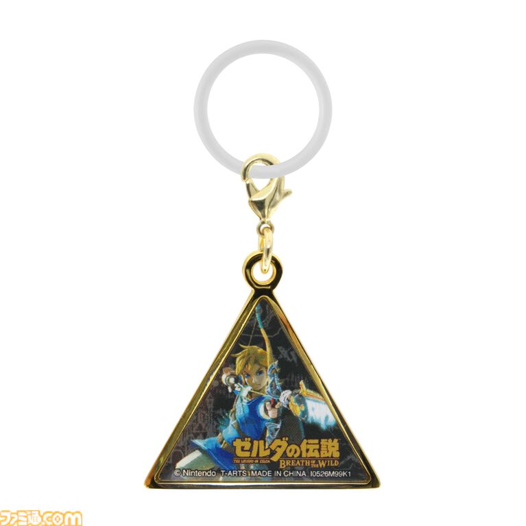 『ゼルダの伝説』トライフォースを模した重量感のあるメタルチャームが10月にガチャで登場。『時のオカリナ』『ブレワイ』などがラインアップ