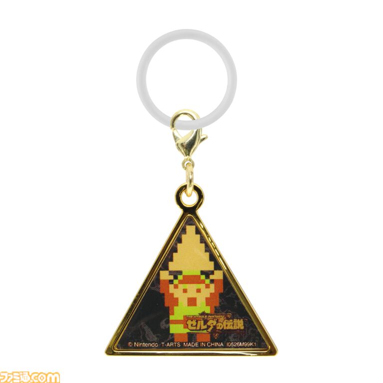『ゼルダの伝説』トライフォースを模した重量感のあるメタルチャームが10月にガチャで登場。『時のオカリナ』『ブレワイ』などがラインアップ