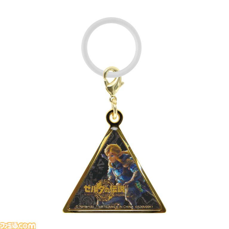 『ゼルダの伝説』トライフォースを模した重量感のあるメタルチャームが10月にガチャで登場。『時のオカリナ』『ブレワイ』などがラインアップ