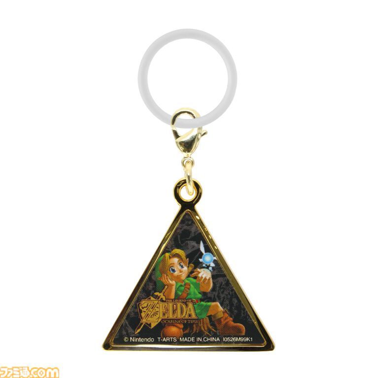 『ゼルダの伝説』トライフォースを模した重量感のあるメタルチャームが10月にガチャで登場。『時のオカリナ』『ブレワイ』などがラインアップ