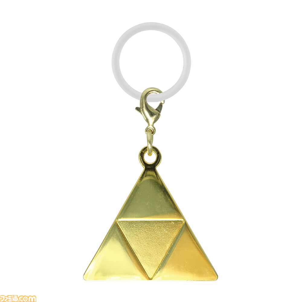 『ゼルダの伝説』トライフォースを模した重量感のあるメタルチャームが10月にガチャで登場。『時のオカリナ』『ブレワイ』などがラインアップ