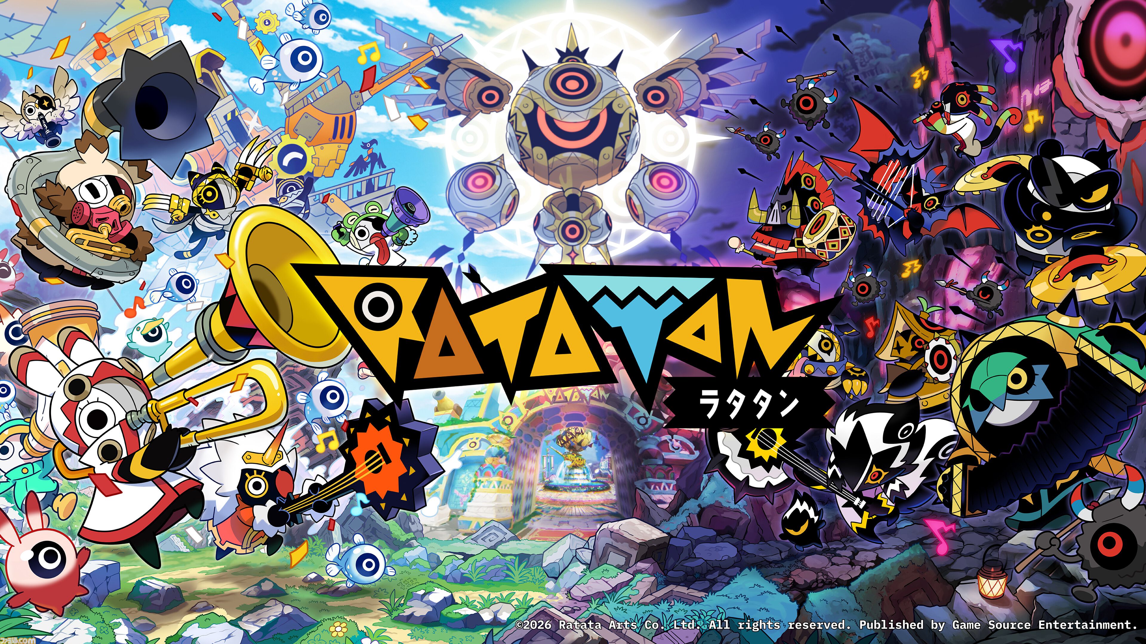 『パタポン』開発者の新作『ラタタン』本日（10/15）正式リリース。リズムでカワイイ軍団を率いるローグライクアクション