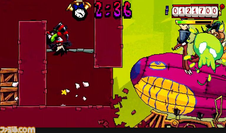 【アントンブラスト】『ワリオランドアドバンス』インスパイアのオッサン大暴れ横スクアクションが日本語化。Switch、PS5版も配信開始