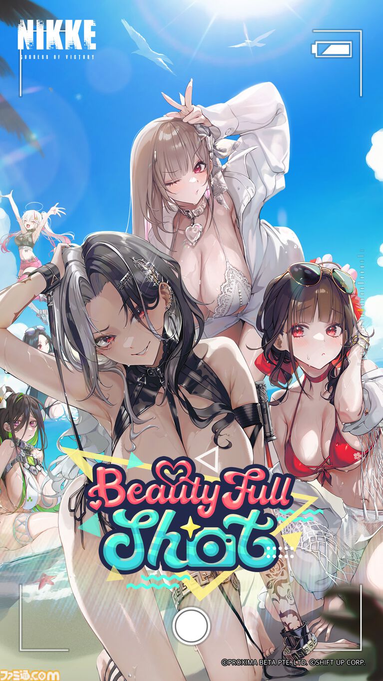 NIKKE】2024年夏イベント“BEAUTY FULL SHOT”イラストが公開。ロザンナとサクラが奇抜な水着でグラビア撮影に【ニケ】 |  ゲーム・エンタメ最新情報のファミ通.com