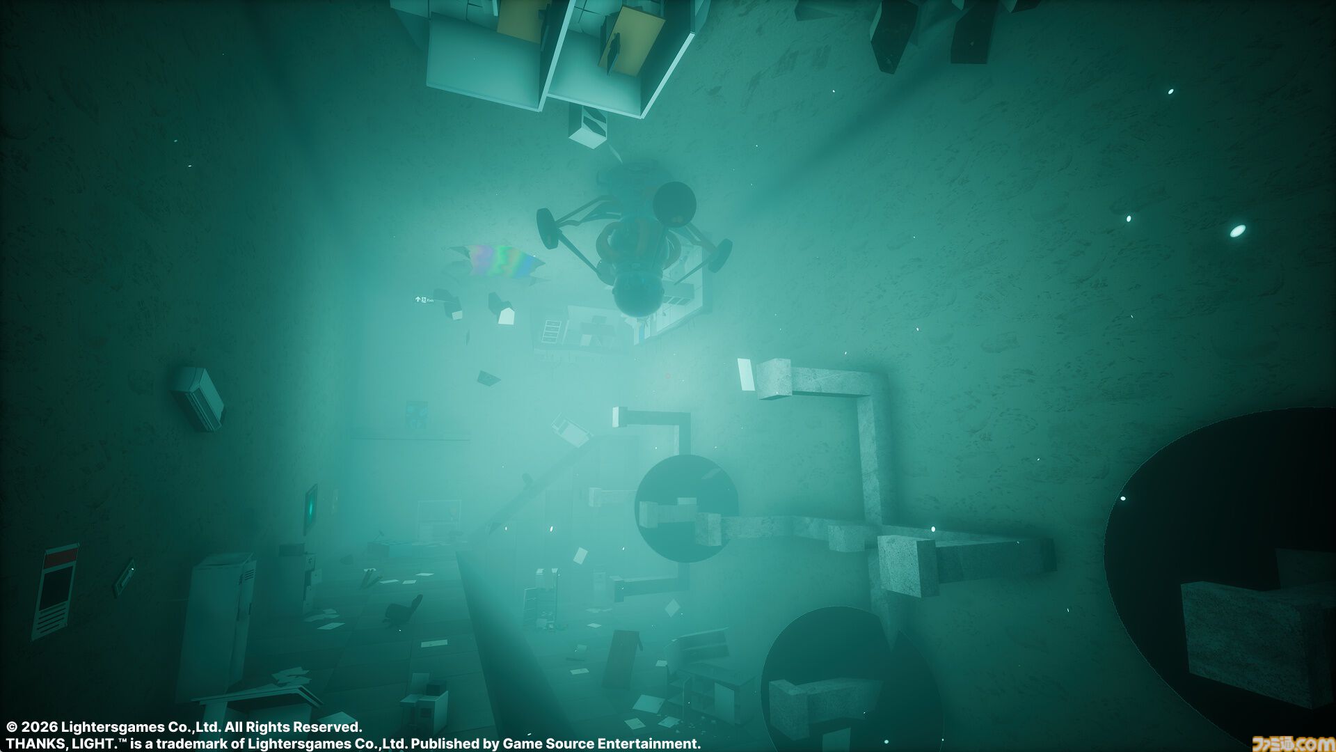 『THANKS, LIGHT.』光を当てて2Dと3Dを切り替えながら進むパズルゲームが本日（10/15）発売。あなたの想像力は世界の真実を解き明かせるか