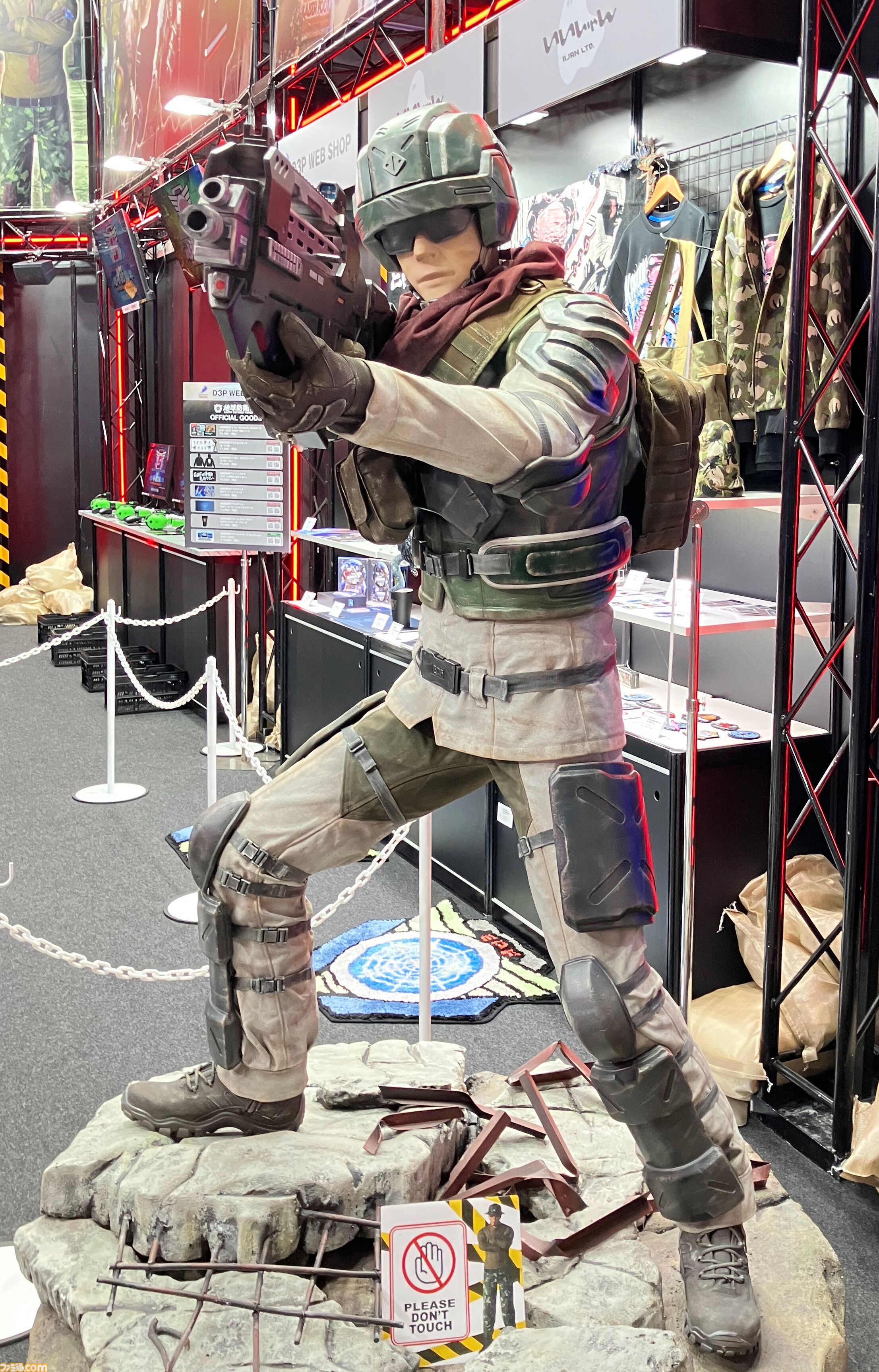 『地球防衛軍』侵略生物α70センチぬい、名セリフタオルなどが買える東京ポップアップストアが10月24日開催