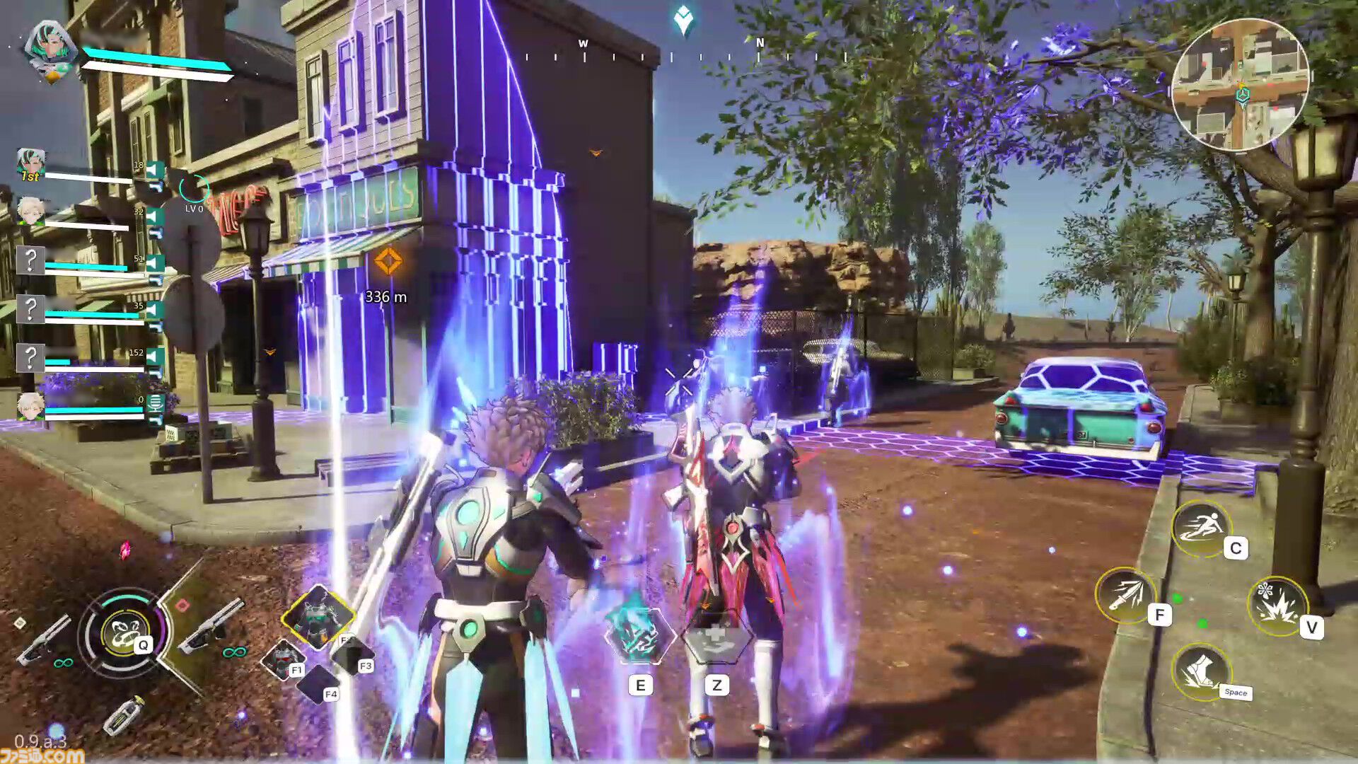 『B.L.U.E. NOVA』試遊レビュー。仲間がそばにいると弾丸無限。パーティーを組む煩わしさから解放された共闘シューターで気分はヒャッハー！【ブルノバ】