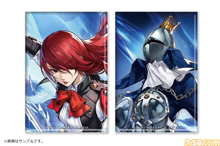 【P5X】『ペルソナ3 リロード』桐条美鶴＆ペンテシレアのアクスタやスライドキーホルダー、缶バッジが発売。本日（10/15）より予約受付開始