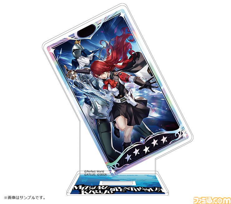 【P5X】『ペルソナ3 リロード』桐条美鶴＆ペンテシレアのアクスタやスライドキーホルダー、缶バッジが発売。本日（10/15）より予約受付開始