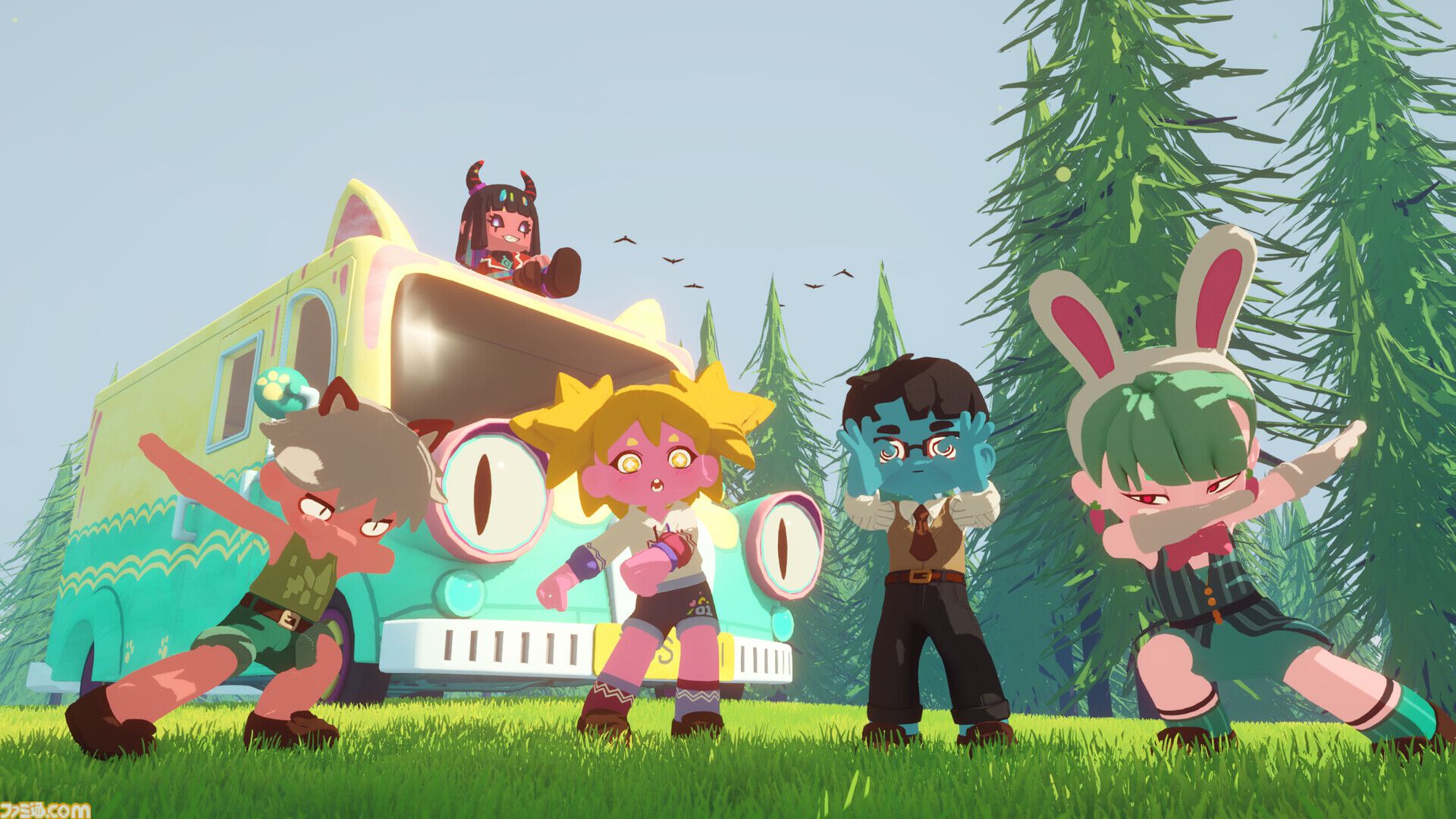 『Seikyu Let’s Go!』キャンピングカーで最大4人のまったり旅。仲間を集めて海水浴やキャンプなどのレジャーをボイチャしながら楽しめる