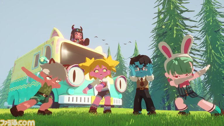 『Seikyu Let’s Go!』キャンピングカーで最大4人のまったり旅。仲間を集めて海水浴やキャンプなどのレジャーをボイチャしながら楽しめる