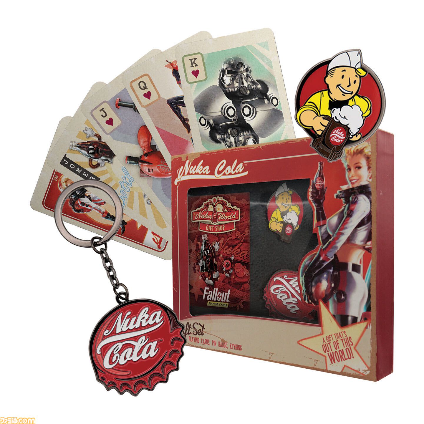 『Fallout』ヌカ・コーラ ギフトセットやVault Boyのボブルヘッドなどが登場。池袋パルコで10月22日より特設コーナーが開設