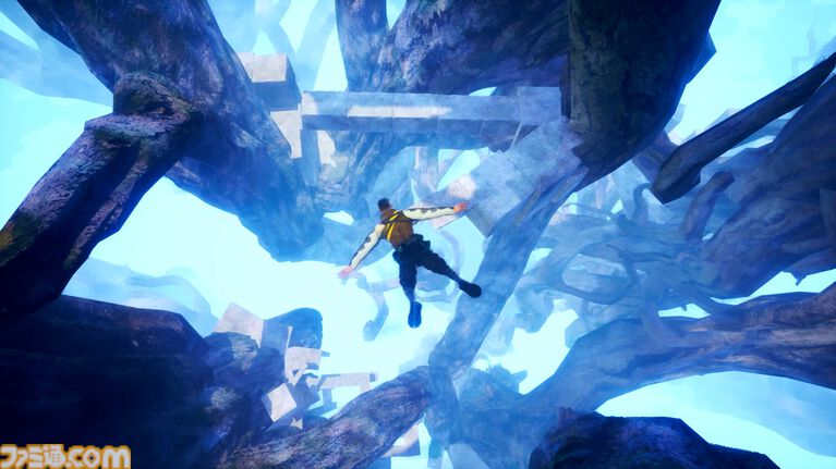 『崩落の国』崩れゆく世界を“降りていく”高難易度アクションが楽しめる体験版が配信。サイゲームスの新ブランドが贈る全てを失った男と“忌み子”が地上を目指す物語