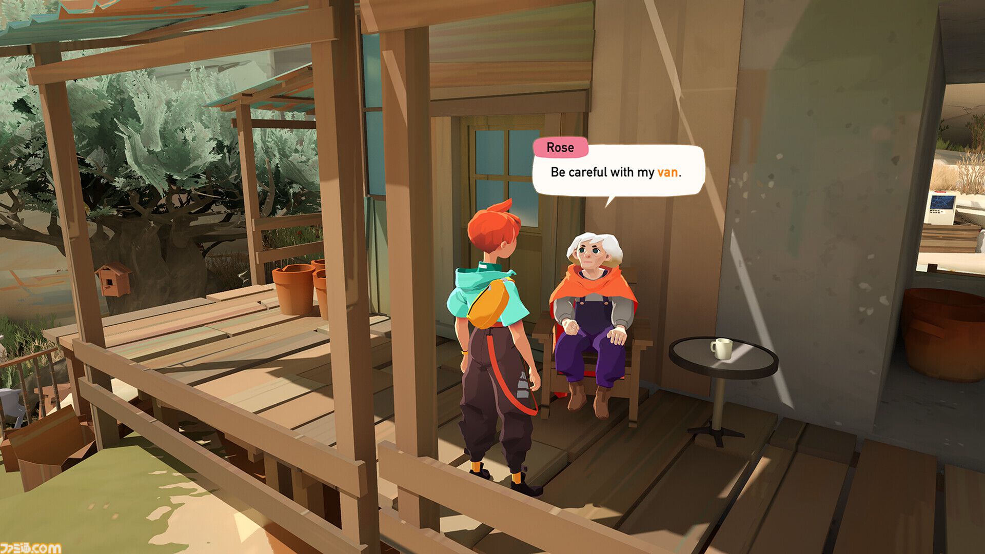 【無料】『Caravan SandWitch』Amazonプライム会員向けに12月17日まで配布中。SF世界をバンで旅して姉を探すアドベンチャー。戦闘も死も時間制限もなし