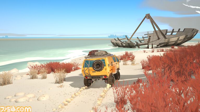 【無料】『Caravan SandWitch』Amazonプライム会員向けに12月17日まで配布中。SF世界をバンで旅して姉を探すアドベンチャー。戦闘も死も時間制限もなし