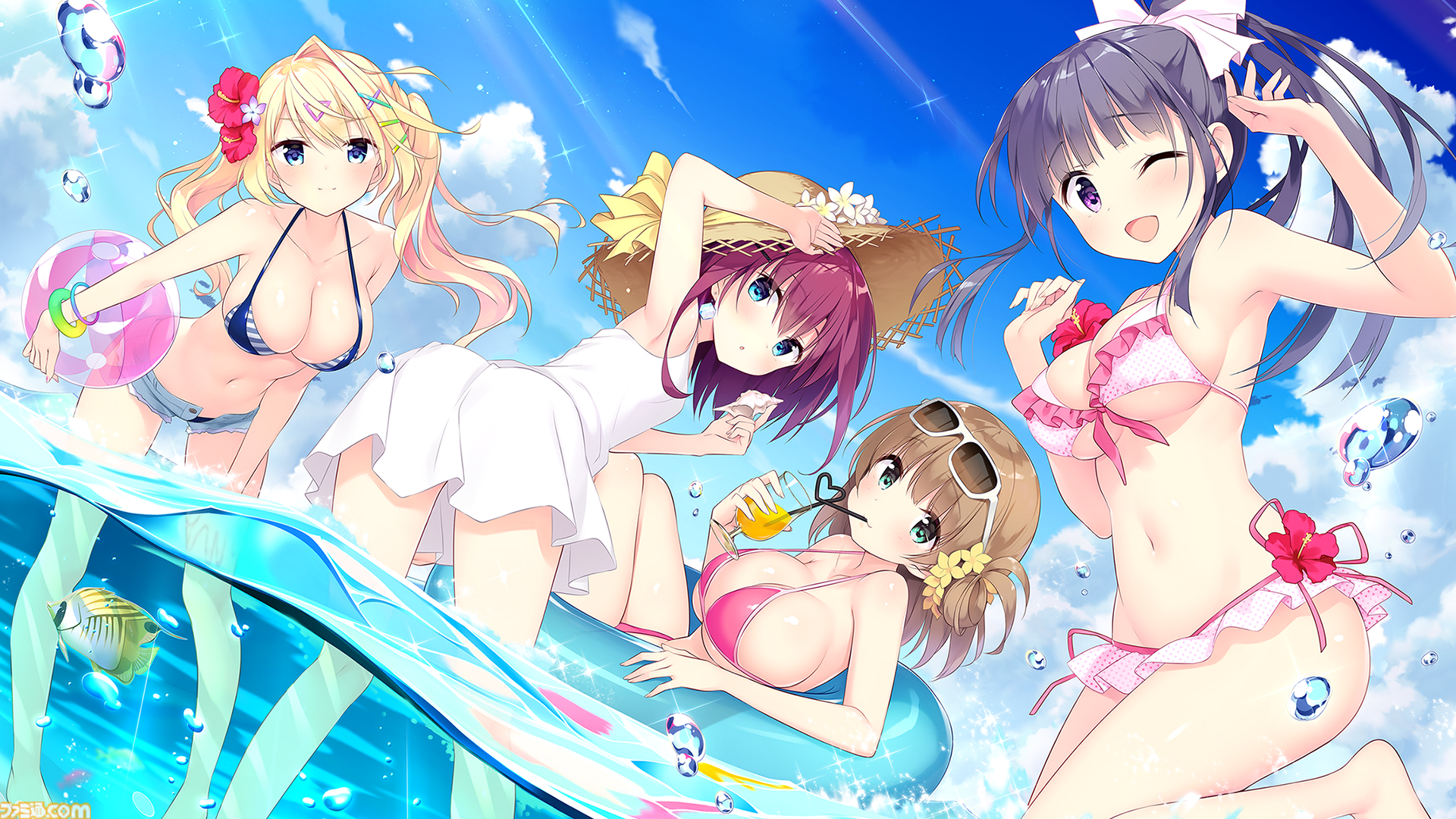 『アインシュタインより愛を込めて』Switch版が発売決定。新規イベントCG、ヒロイン4人と片桐猛のシナリオ追加など、SF純愛アドベンチャーがパワーアップ【先出し週刊ファミ通】