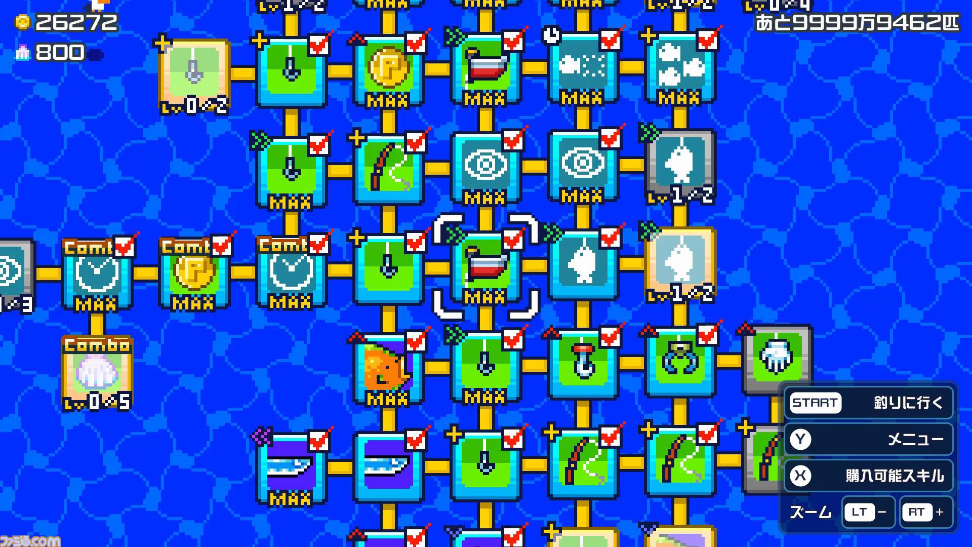 海の魚を1億匹釣り尽くすゲーム『海の魚、ぜんぶ釣る』無料体験版がSteamで配信開始。最初は1匹ずつ、やがて1000匹まとめて釣れるように