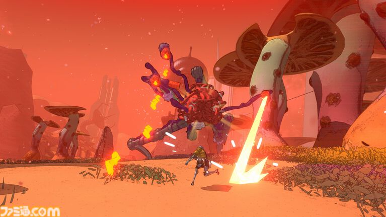 『Mycopunk: 俺たちキノコバスターズ』フレンドリーファイアありのハチャメチャシューターの正式版が10月21日リリース。多彩な武器とビルドを組み合わせてキノコエイリアンをぶっ倒せ