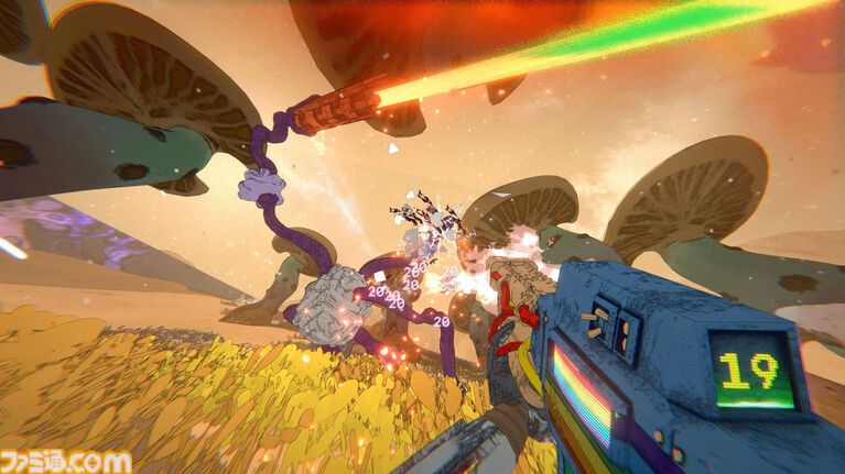 『Mycopunk: 俺たちキノコバスターズ』フレンドリーファイアありのハチャメチャシューターの正式版が10月21日リリース。多彩な武器とビルドを組み合わせてキノコエイリアンをぶっ倒せ