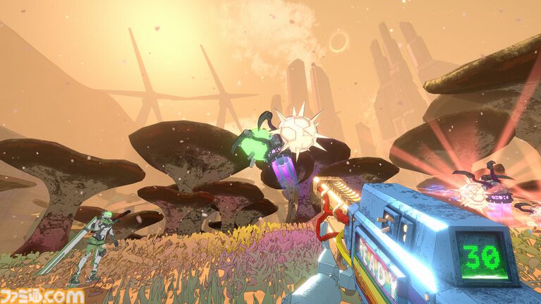 『Mycopunk: 俺たちキノコバスターズ』フレンドリーファイアありのハチャメチャシューターの正式版が10月21日リリース。多彩な武器とビルドを組み合わせてキノコエイリアンをぶっ倒せ