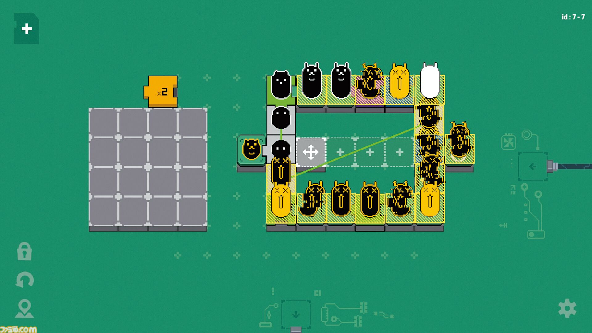 超伝導生命体「neko」を導け！ 感覚&理論の四則演算パズル『エレクトロジカル（Electrogical）』【とっておきインディー】