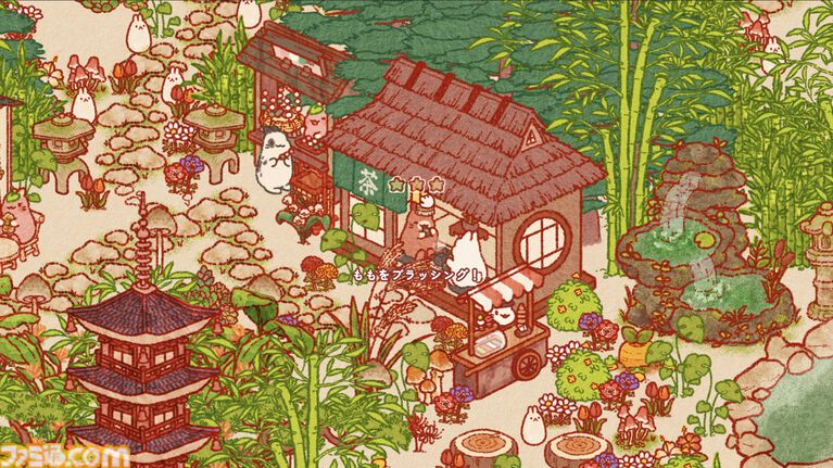 『うさぎしま』個性豊かなうさぎたちとのんびり島づくり。スマホで300万DLを突破した人気アプリがスクショ機能や放置モードなど新要素を追加してSteamで10/29リリース
