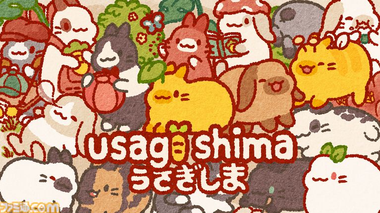 『うさぎしま』個性豊かなうさぎたちとのんびり島づくり。スマホで300万DLを突破した人気アプリがスクショ機能や放置モードなど新要素を追加してSteamで10/29リリース