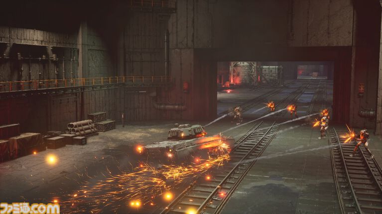 『SLAM TANK』砲身ブン回しスタイリッシュ戦車アクションの体験版が配信開始。AIの機械軍団を蹴散らして損害総額(スコア)を稼ぐ