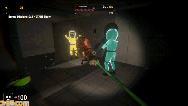 『NO CLEAN, NO EXIT』人食い虫が生息する廃屋を掃除する協力ホラーの体験版が配信。最大4人で掃除と虫の駆除を分担してノルマを達成せよ