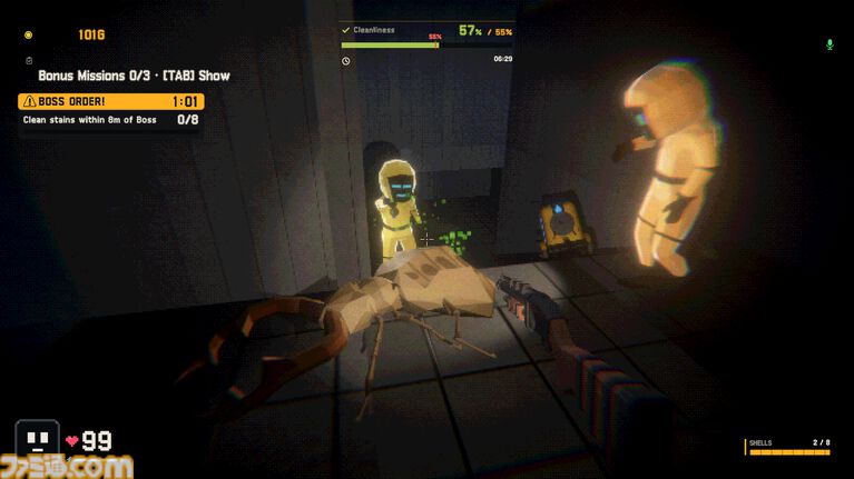 『NO CLEAN, NO EXIT』人食い虫が生息する廃屋を掃除する協力ホラーの体験版が配信。最大4人で掃除と虫の駆除を分担してノルマを達成せよ