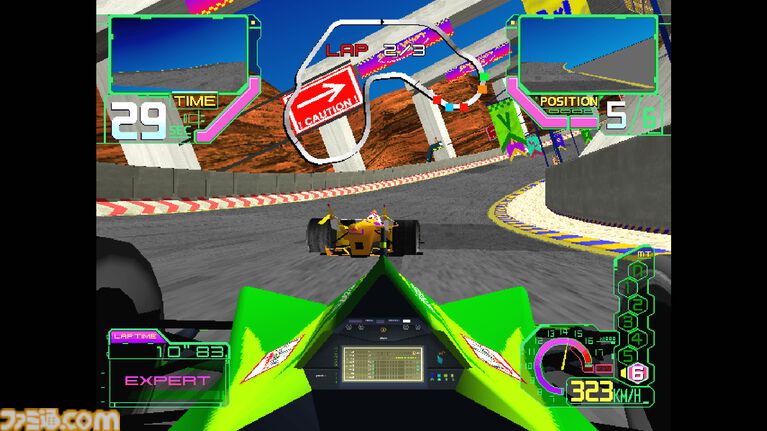 【アケアカ】『エースドライバー・ビクトリーラップ』が10月22日配信。1996年に登場したナムコの名作レースゲームが現行機で復活