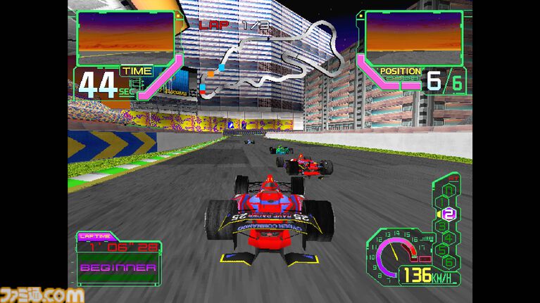 【アケアカ】『エースドライバー・ビクトリーラップ』が10月22日配信。1996年に登場したナムコの名作レースゲームが現行機で復活