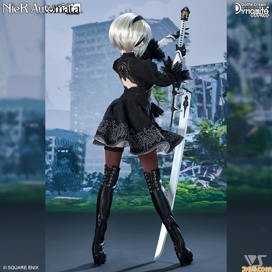 『NieR』シリーズの2B、カイネがドールに。ドルフィードリームとのコラボドールが2027年秋に発売。11月29日までの期間限定で受注受付が実施