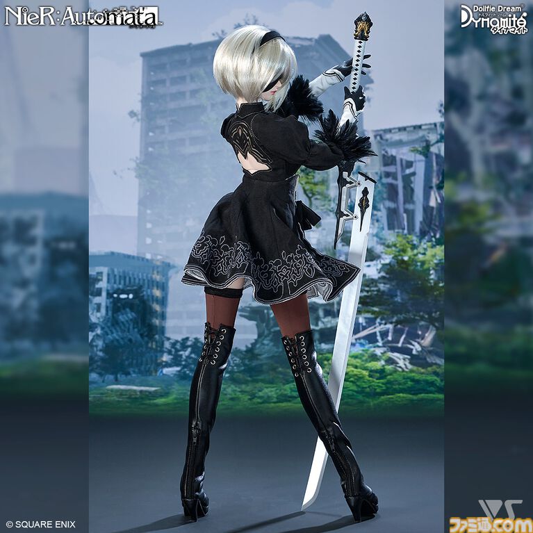 『NieR』シリーズの2B、カイネがドールに。ドルフィードリームとのコラボドールが2027年秋に発売。11月29日までの期間限定で受注受付が実施