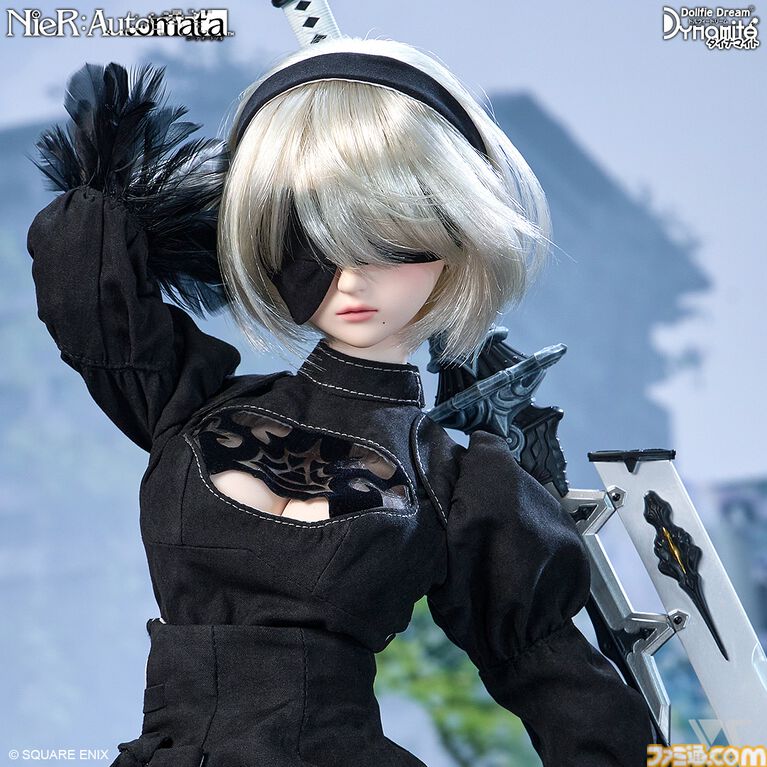 『NieR』シリーズの2B、カイネがドールに。ドルフィードリームとのコラボドールが2027年秋に発売。11月29日までの期間限定で受注受付が実施